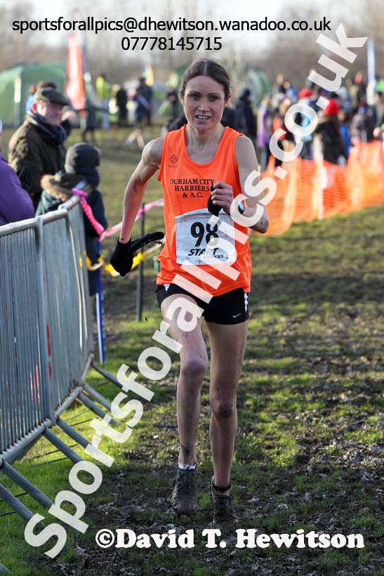 Senior womens Northern Cross Country  Championships, Pontefract. Photo: David T. Hewitson/Sports for All Pics